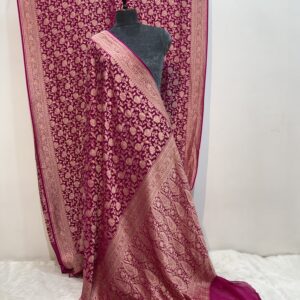 Khaddi Georgette saree