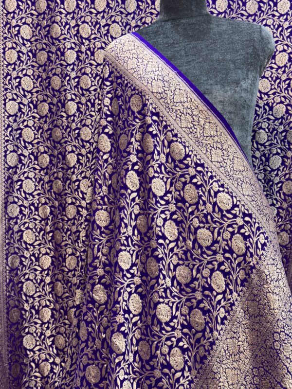 Khaddi Georgette saree - Image 2