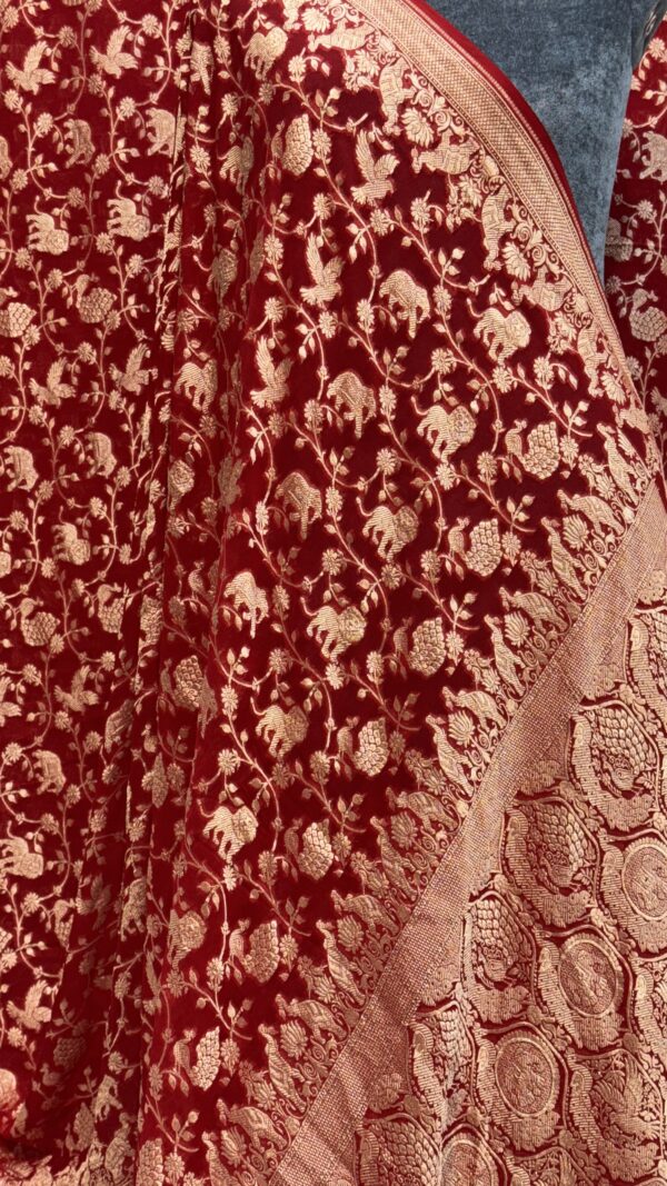 Khaddi Georgette saree - Image 2