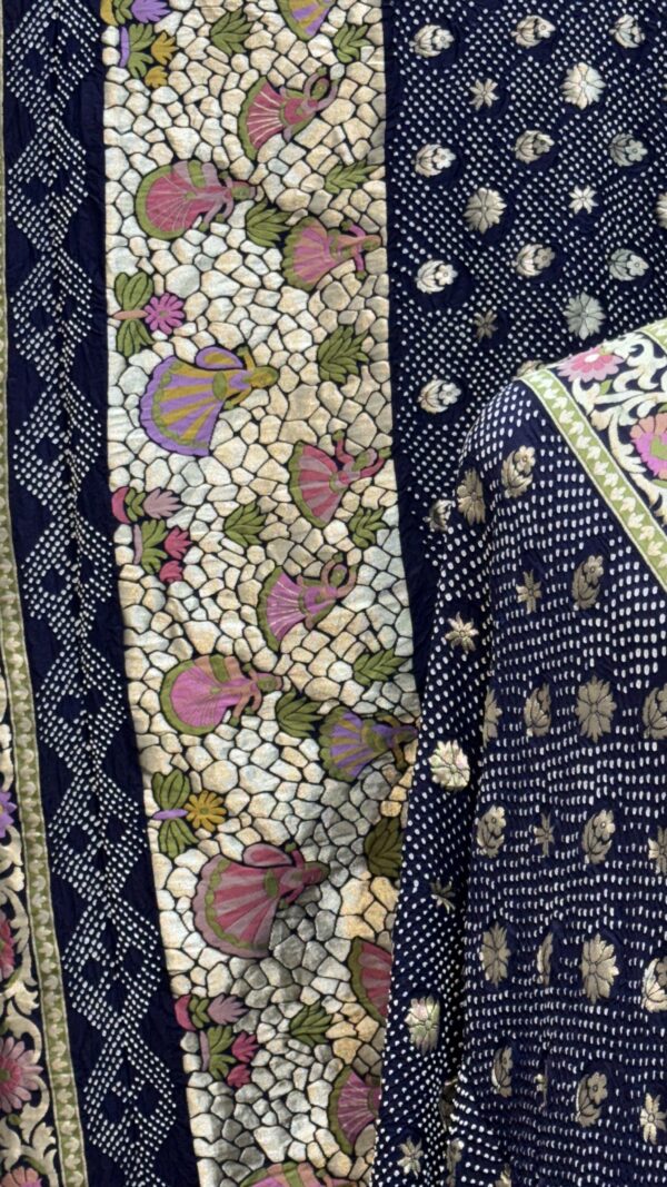 Rai Bandhej saree - Image 3