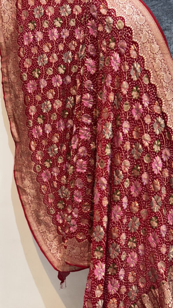 Rai Bandhej saree - Image 2