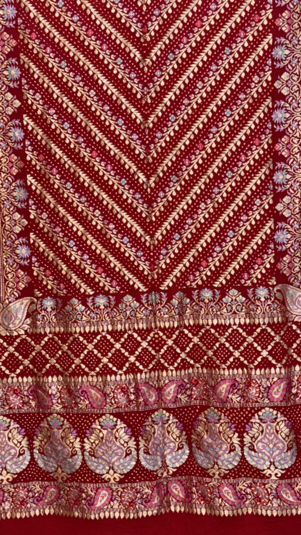 Rai Bandhej (Bandhani) Dupatta - Image 2