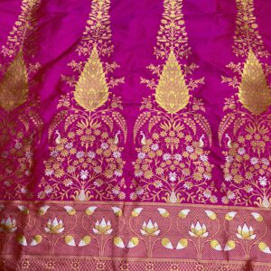 Katan silk lehanga