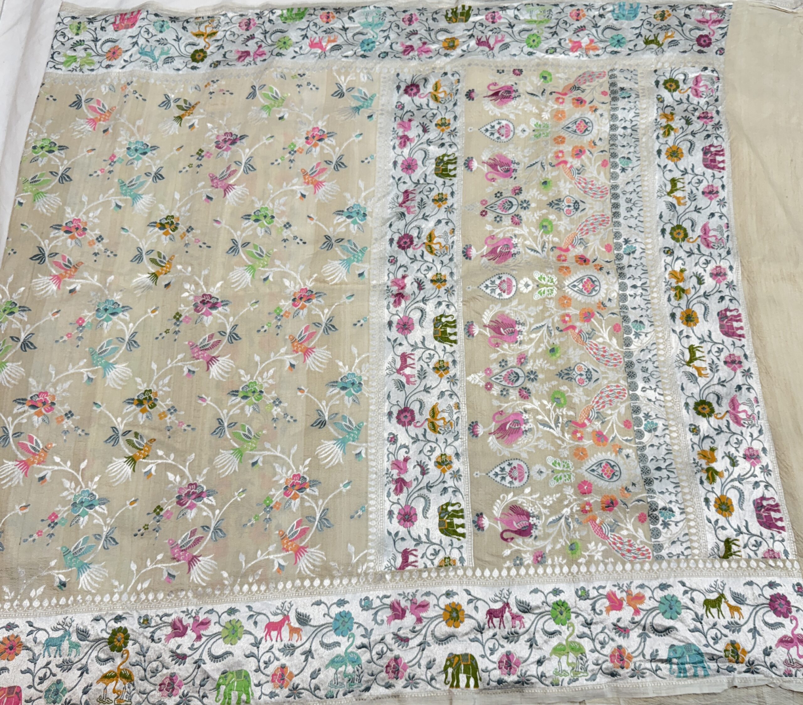 Desi Tassar saree - Image 2