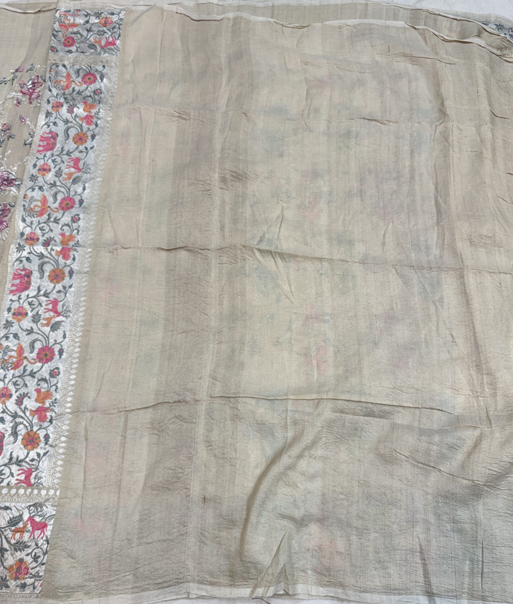 Desi Tassar saree - Image 3